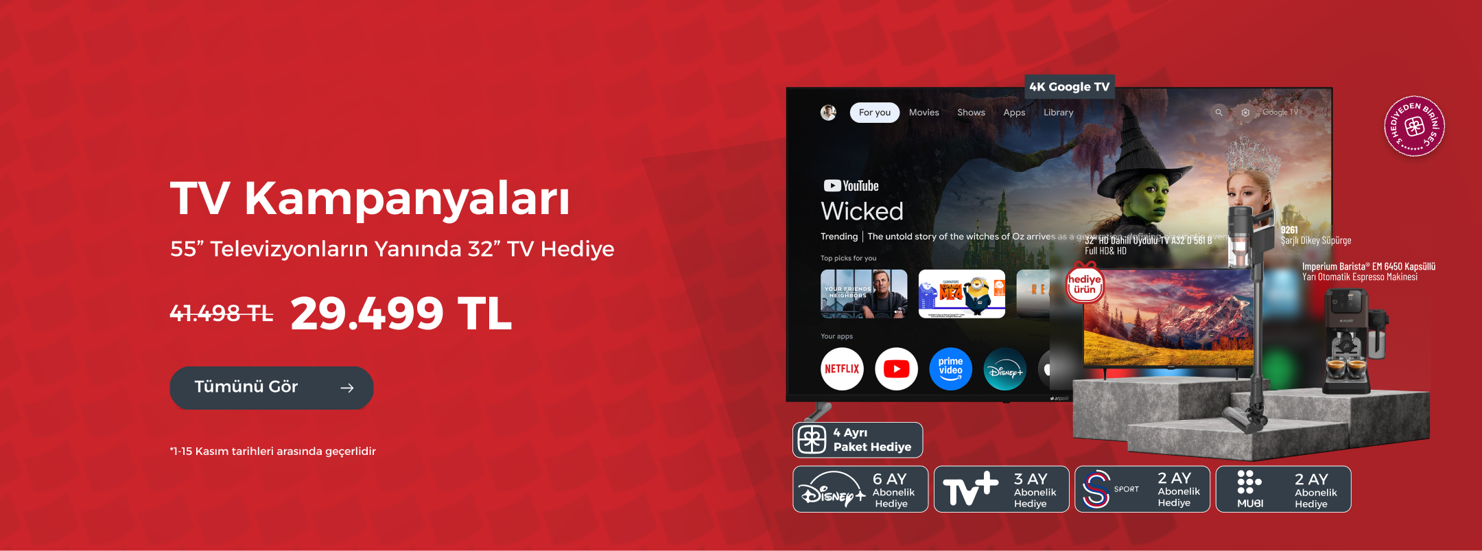 Dudullu Arçelik Televizyon Kampanyaları