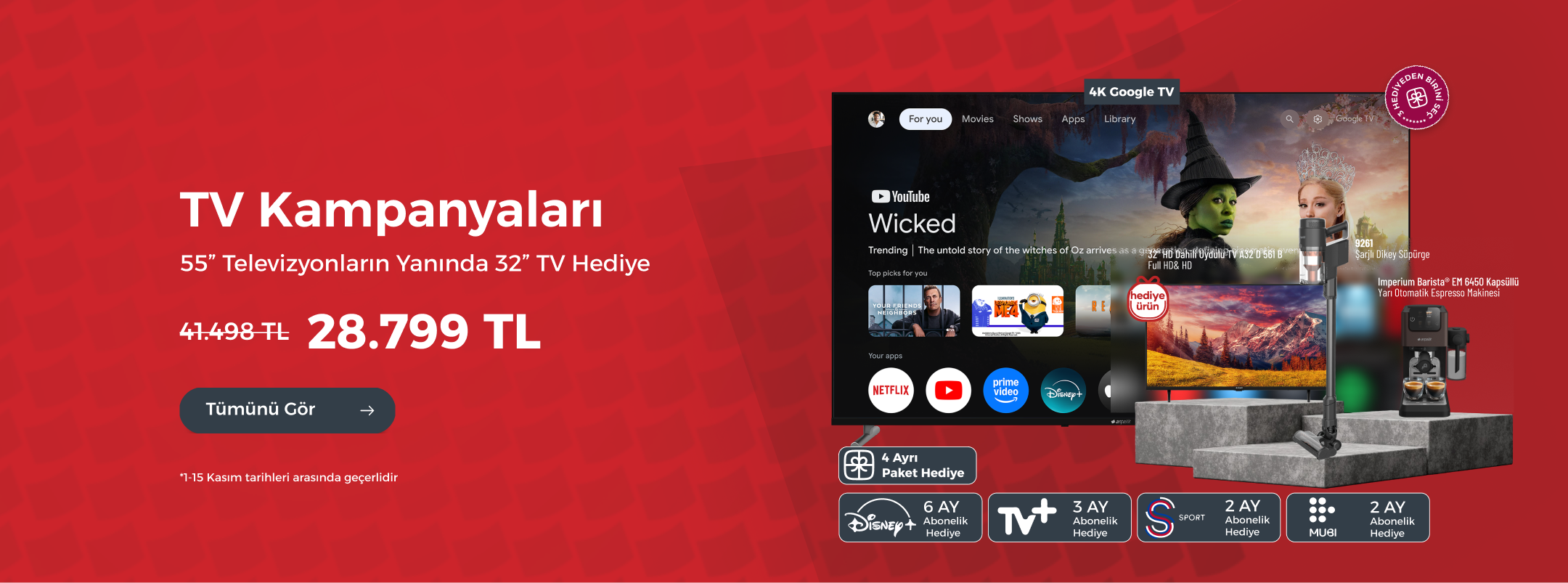 Dudullu Arçelik Televizyon Kampanyaları
