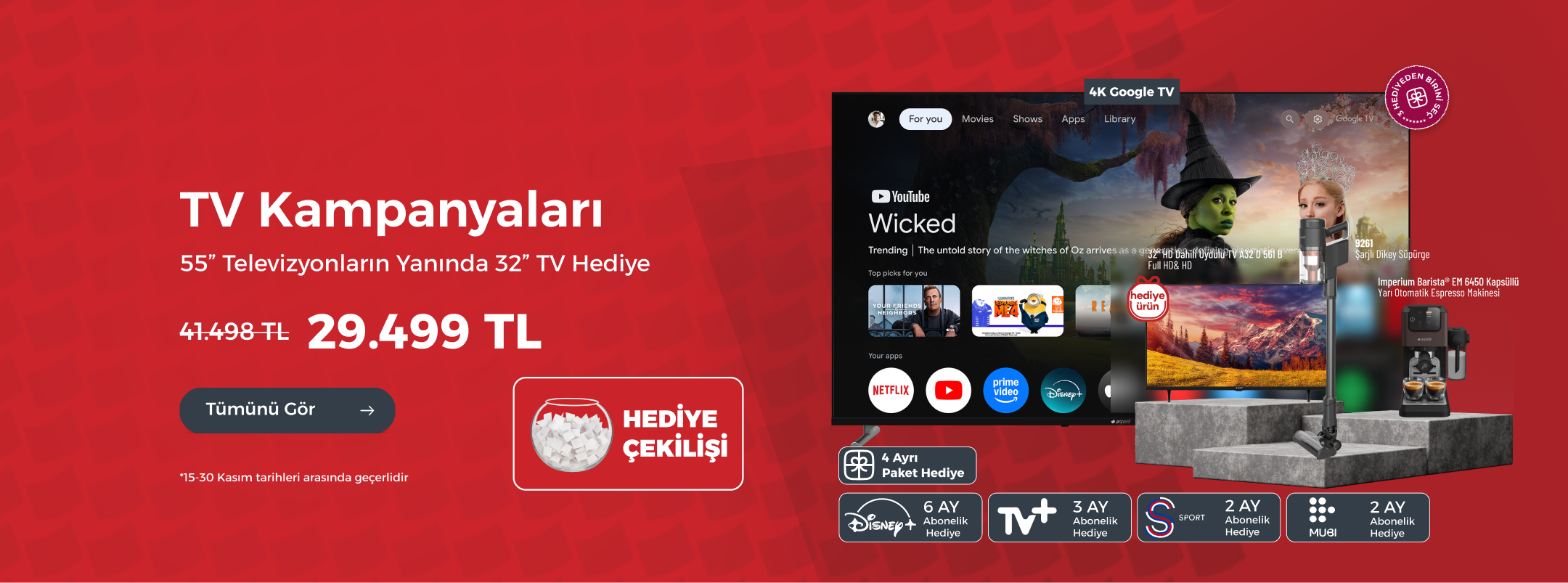 Dudullu Arçelik Televizyon Kampanyaları