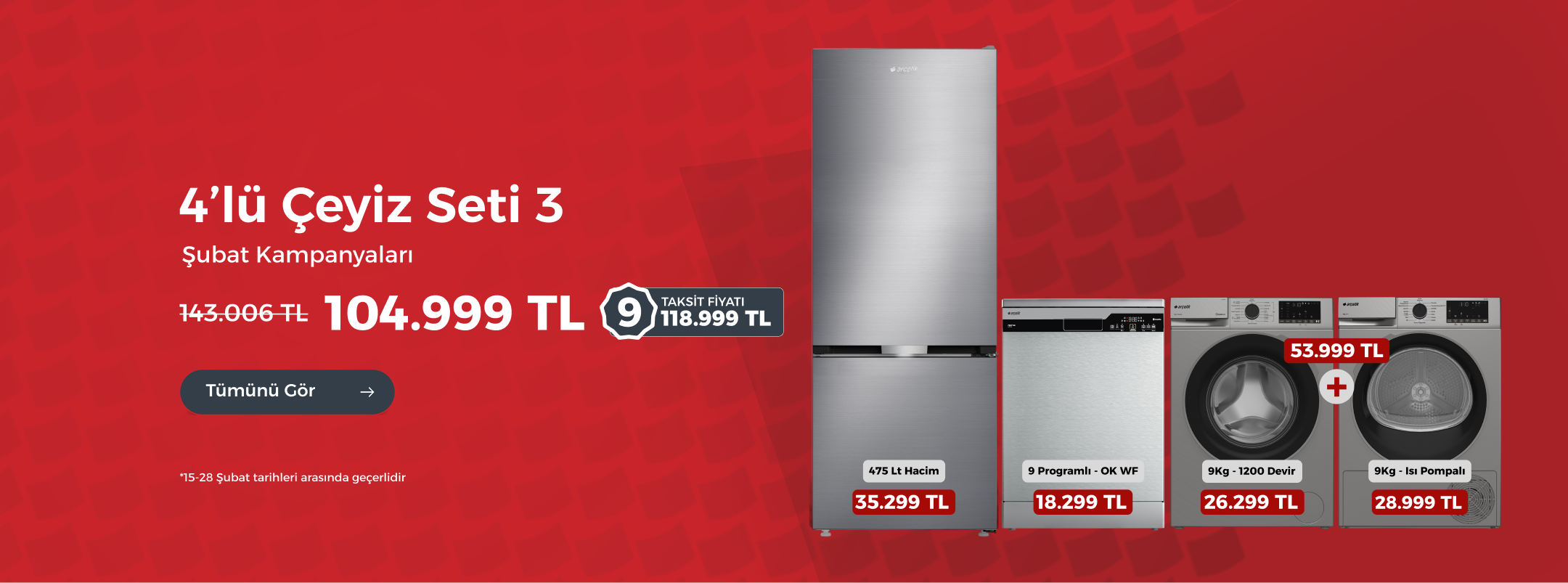 Dudullu Ar&ccedil;elik Televizyon Kampanyaları