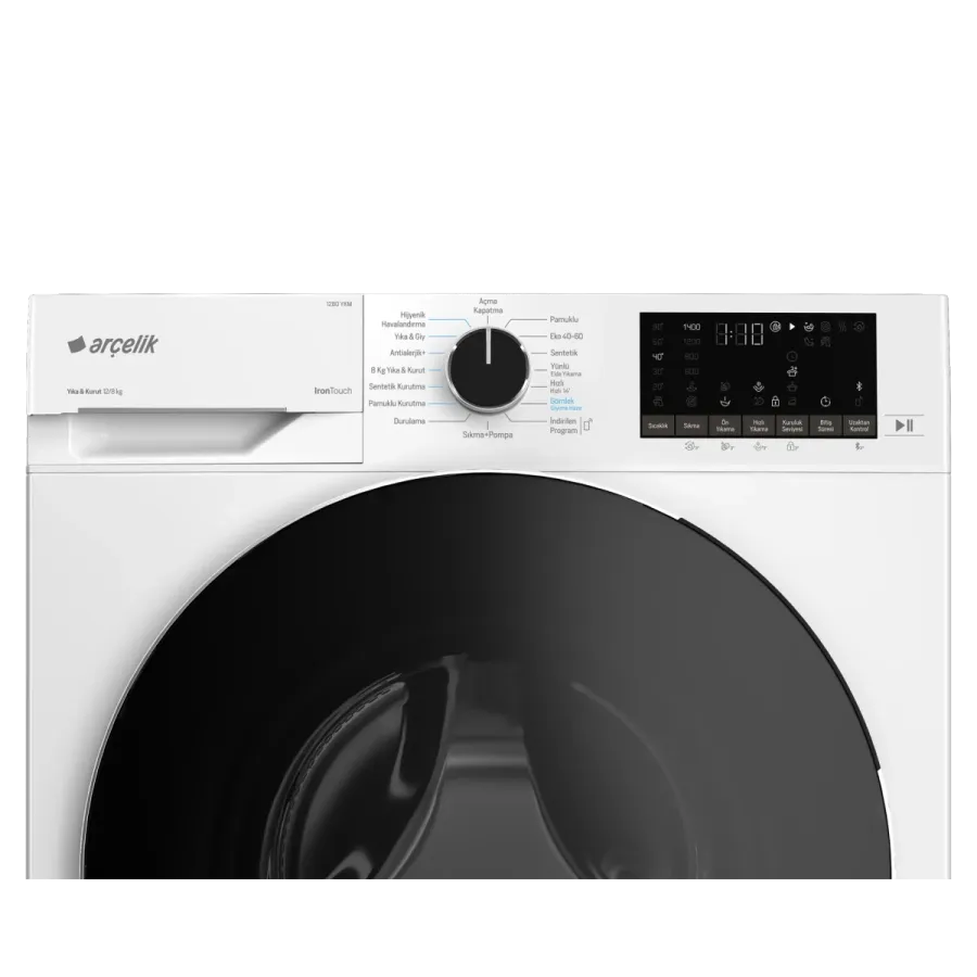 1280 YKM Kurutmalı Çamaşır Makinesi