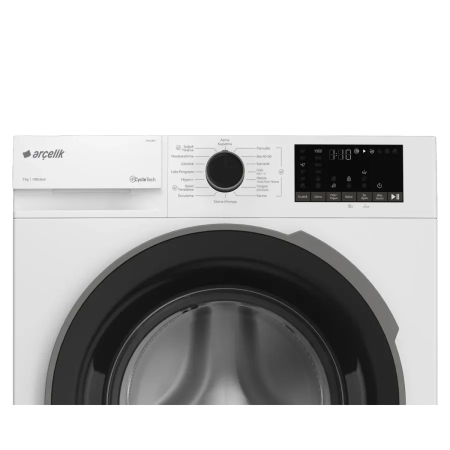9100 DMX 9 Kg Çamaşır Makinesi