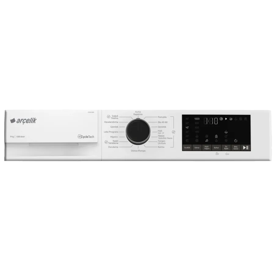 9100 DMX 9 Kg Çamaşır Makinesi