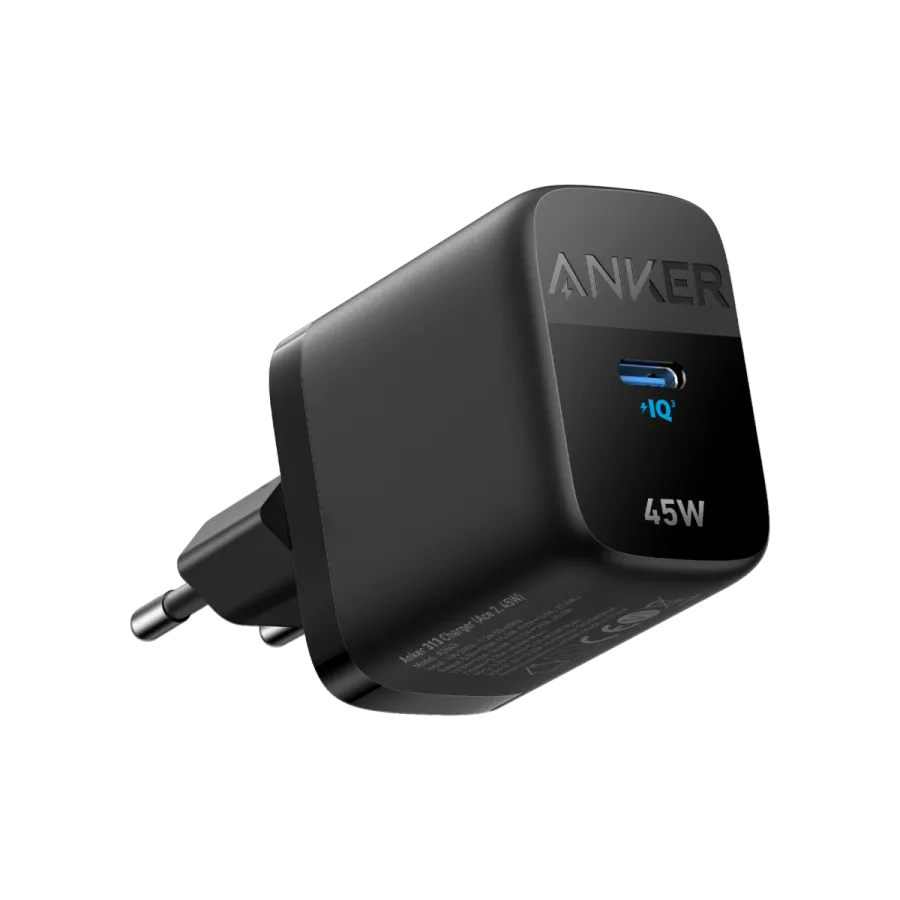 Anker 313 Şarj Cihazı 45W Cep Telefonu Aksesuar