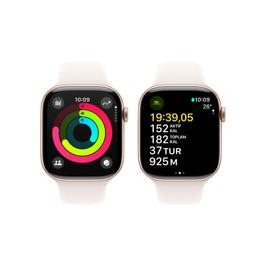Apple Watch 10 GPS 42mm Altın S. SB-S/M Akıllı Saat