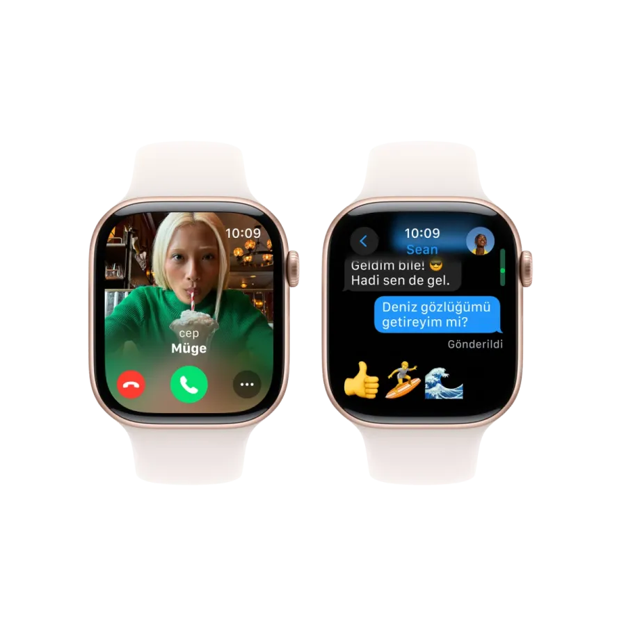 Apple Watch 10 GPS 42mm Altın S. SB-S/M Akıllı Saat