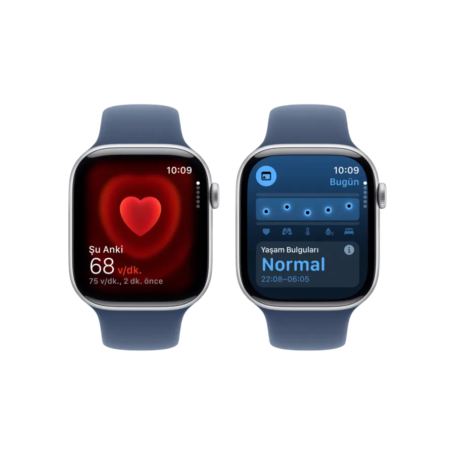 Apple Watch 10 GPS 42mm Gümüş SB-S/M Akıllı Saat