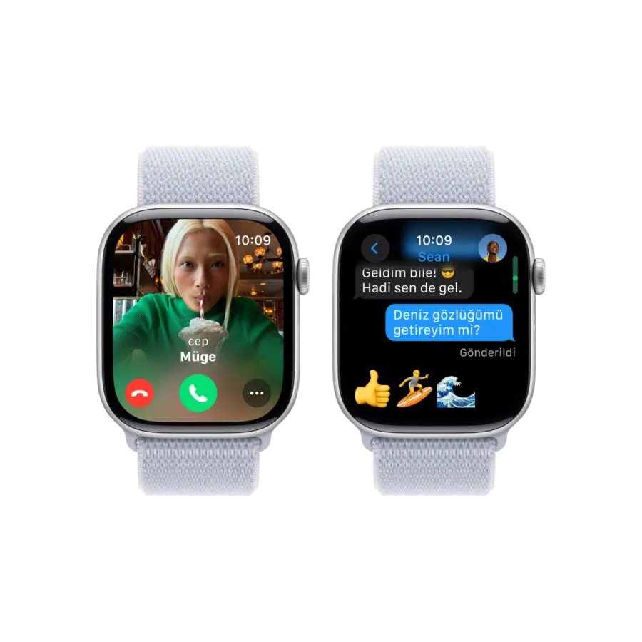 Apple Watch 10 GPS 42mm Gümüş SL Akıllı Saat