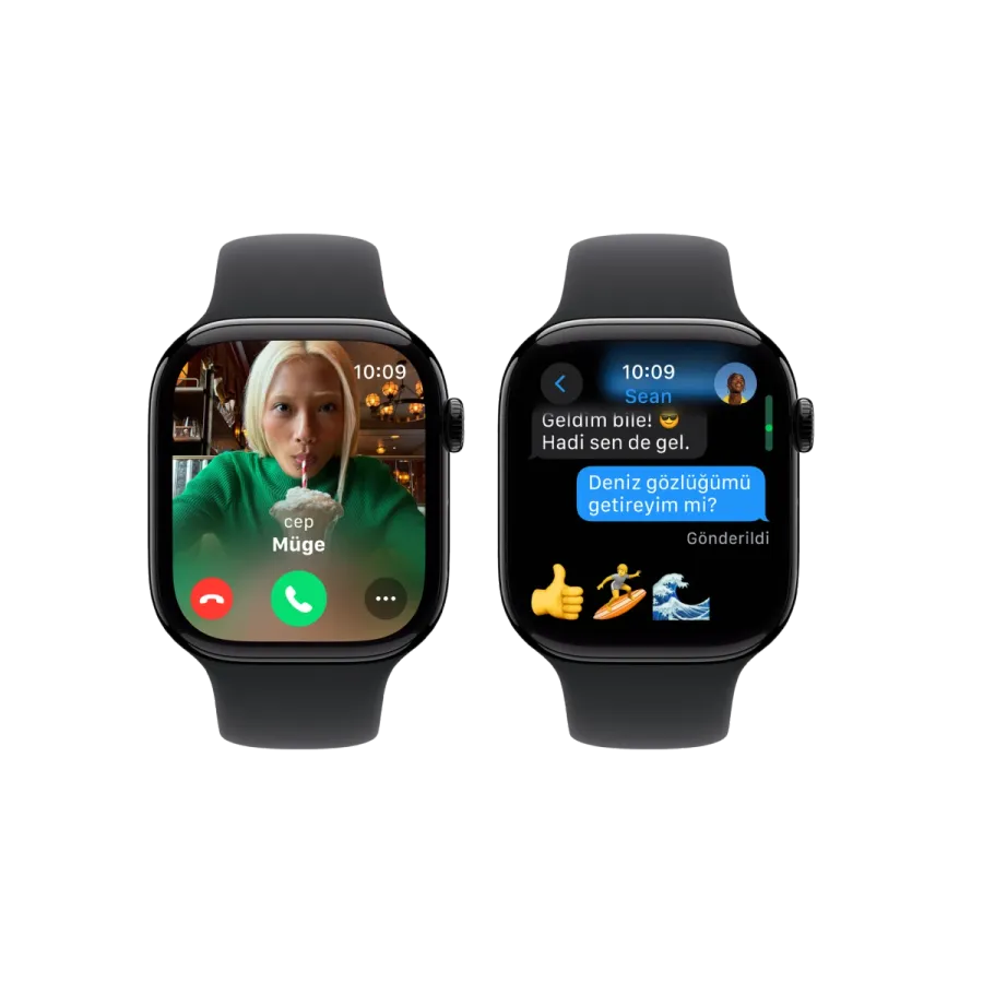 Apple Watch 10 GPS 42mm Siyah SB-M/L Akıllı Saat