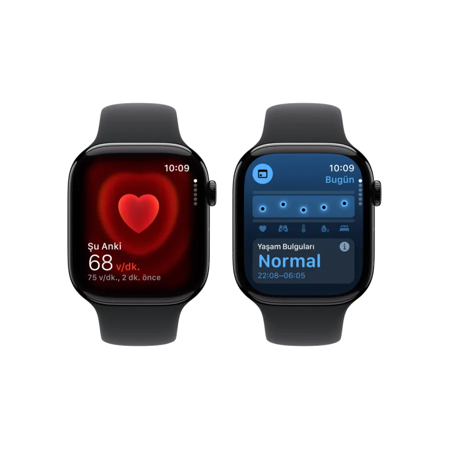 Apple Watch 10 GPS 42mm Siyah SB-S/M Akıllı Saat