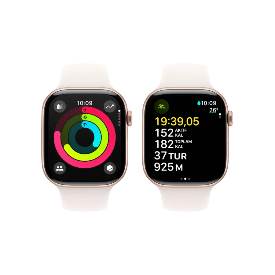 Apple Watch 10 GPS 46mm Altın S. SB-M/L Akıllı Saat