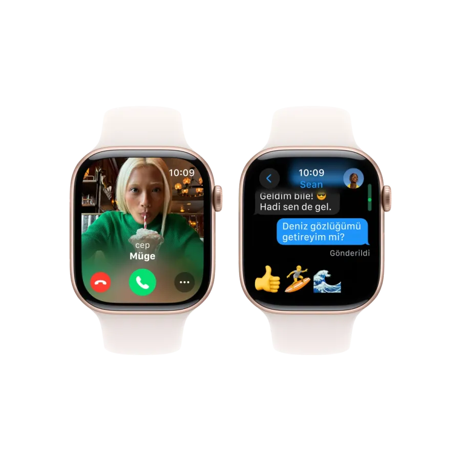 Apple Watch 10 GPS 46mm Altın S. SB-M/L Akıllı Saat