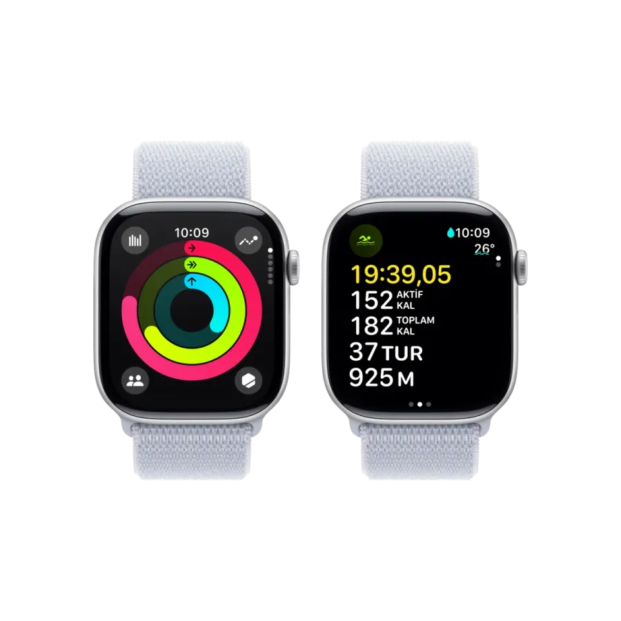 Apple Watch 10 GPS 46mm Gümüş SL Akıllı Saat