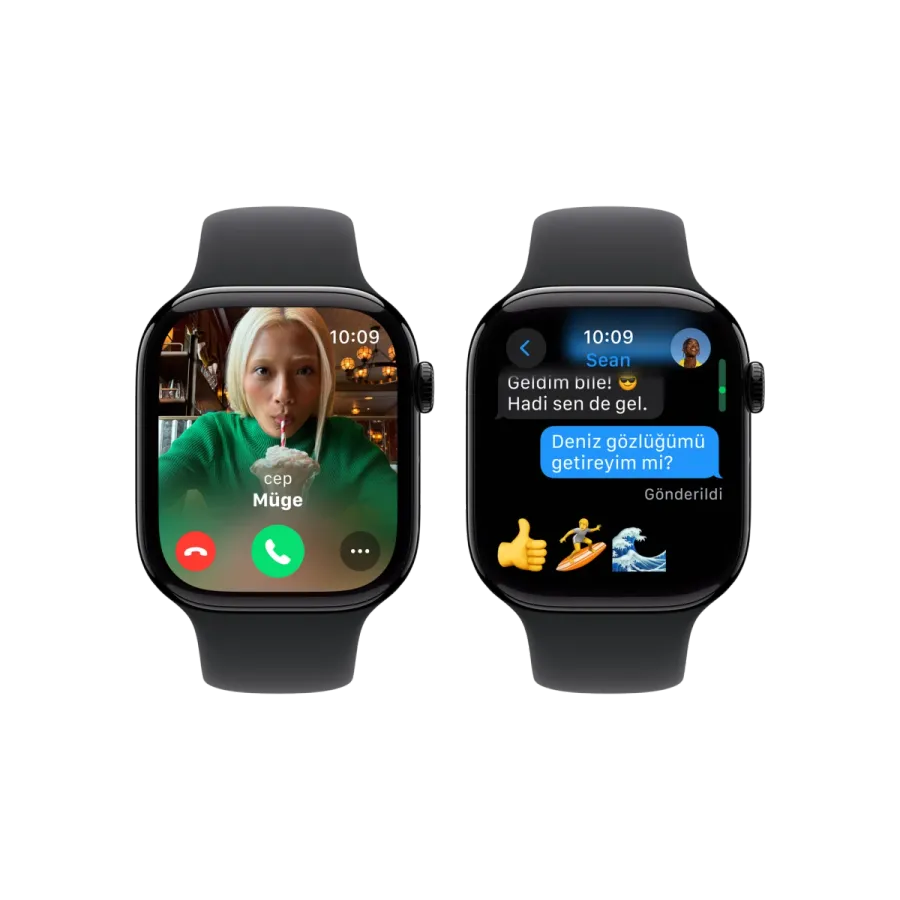 Apple Watch 10 GPS 46mm Siyah SB-S/M Akıllı Saat