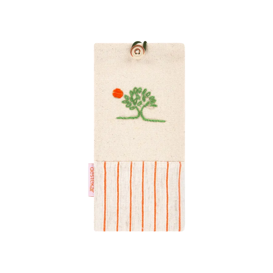 destekar Gözlük Kılıfı Kırmızı Çizgili UmutKent Koleksiyonu Ürünleri