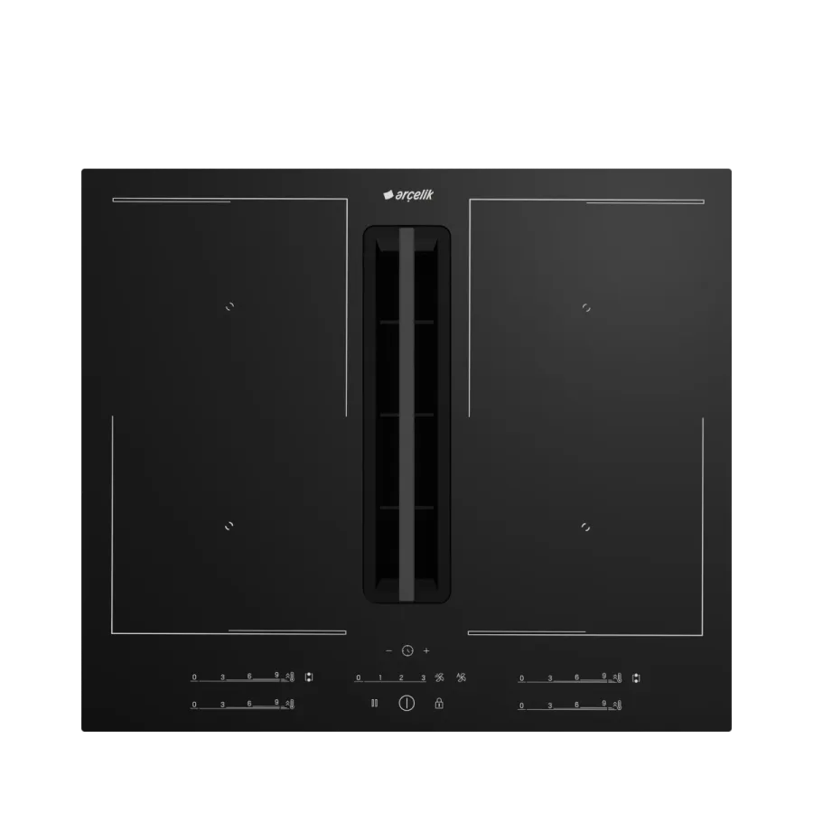 DOI 602 S Entegre Davlumbazlı Ocak