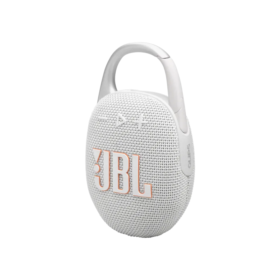 JBL Clip5 Bluetooth Hoparlör IP67 Beyaz Hoparlör