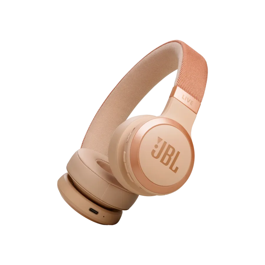JBL Live 670 BT,Wireless Kulaklık,OE BEJ Kulaklık