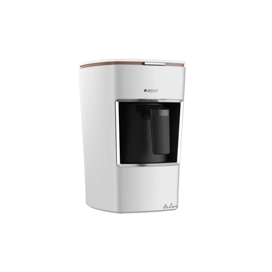 K 3300 Mini Telve Beyaz Türk Kahve Makinesi