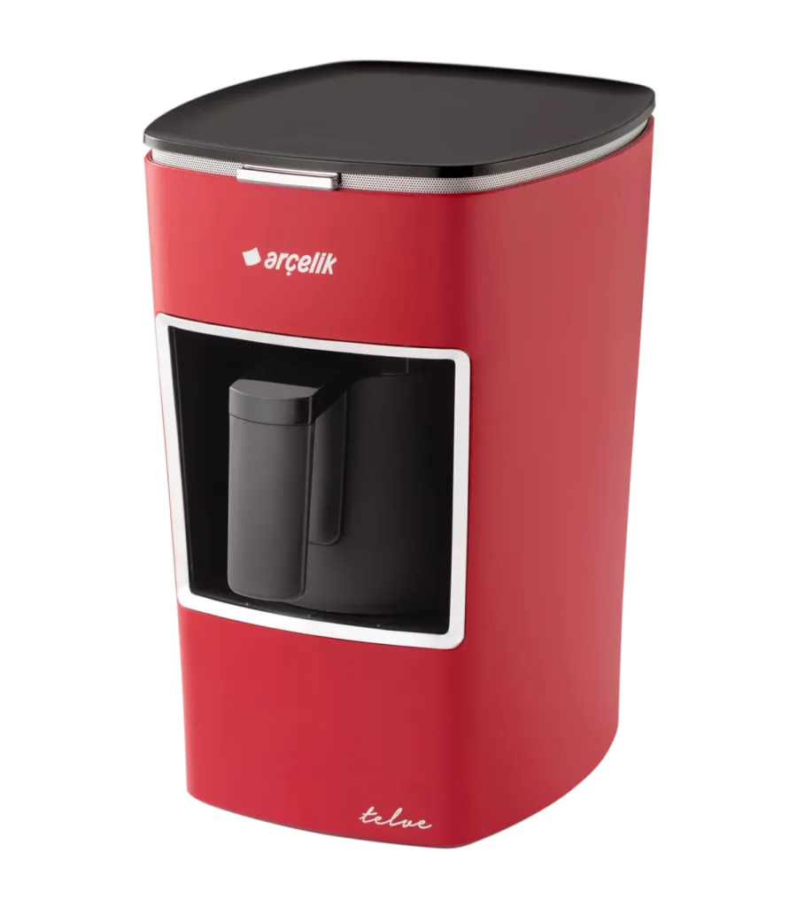 K 3300 Mini Telve Kırmızı Türk Kahve Makinesi