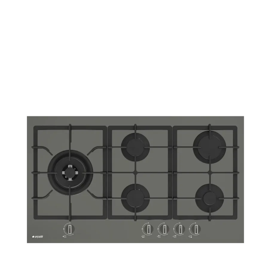 OCD D 902 DWG Gazlı Cam Tablalı Ocak