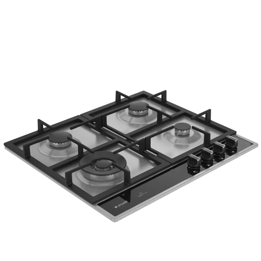 OMD D 602 DWI Gazlı Metal Tablalı Ocak