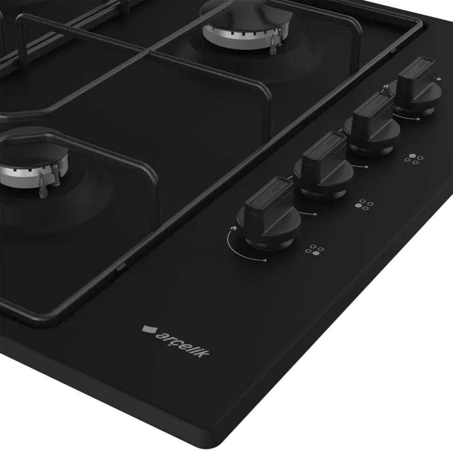 OMD D 611 ES Gazlı Metal Tablalı Ocak