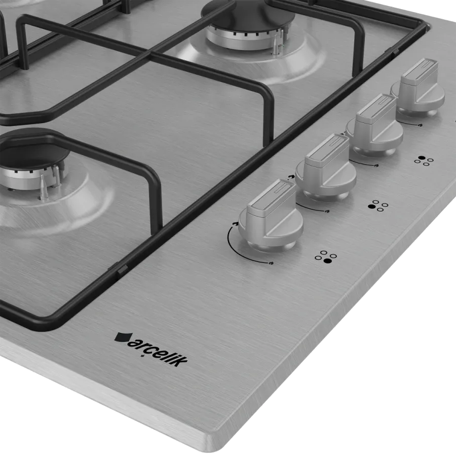 OML D 611 EI Gazlı Metal Tablalı Ocak