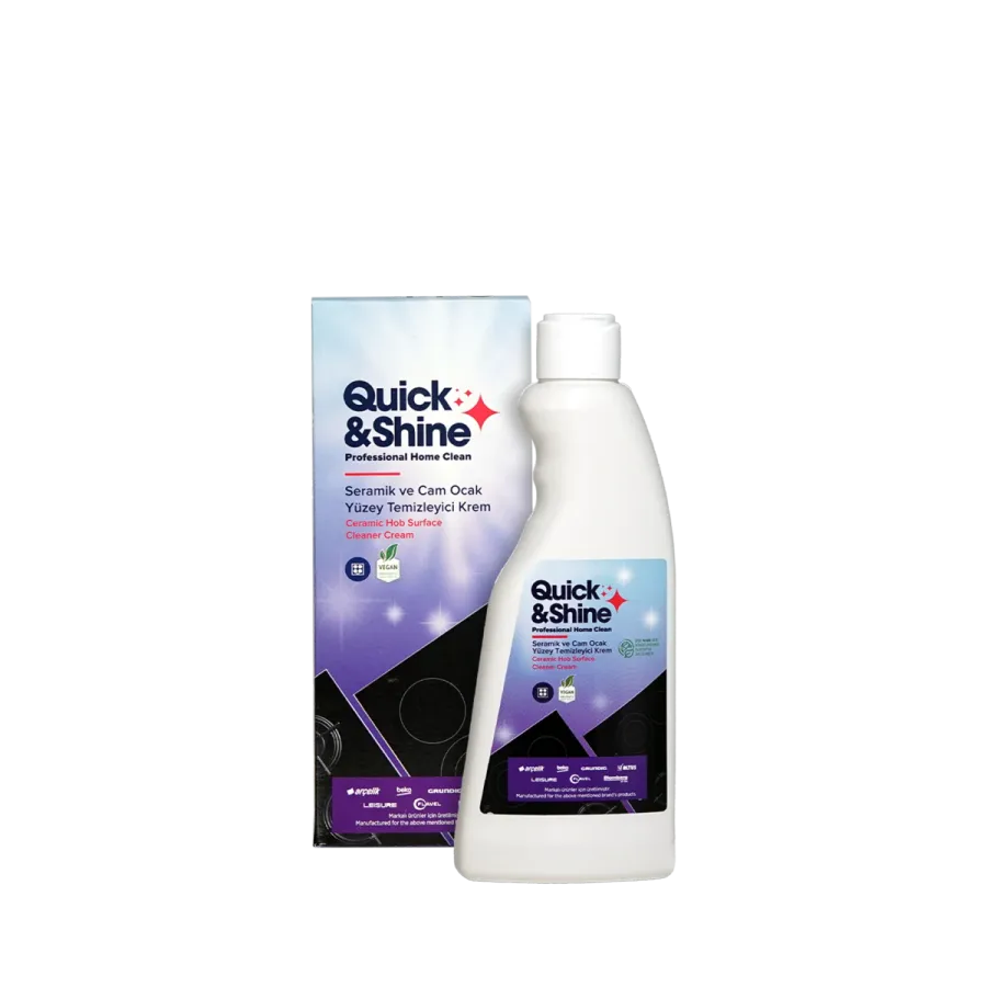Vitroseramik & İndüksiyonlu Ocak Temizleyici (VEGAN) Ocak ve Fırın Temizlik ve Bakım Ürünleri