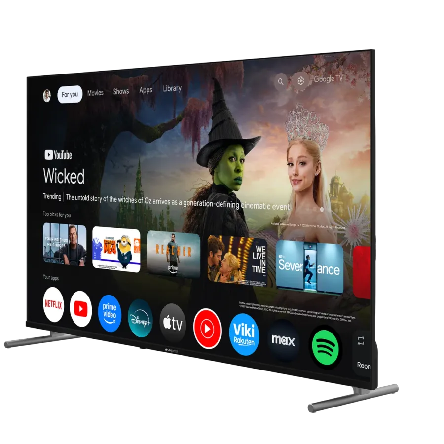 7 Serisi 55" 4K UHD Google TV - A 755 C Smart TV