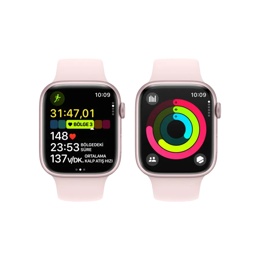 Apple Watch S9 41mm Pembe SB - M/L Akıllı Saat