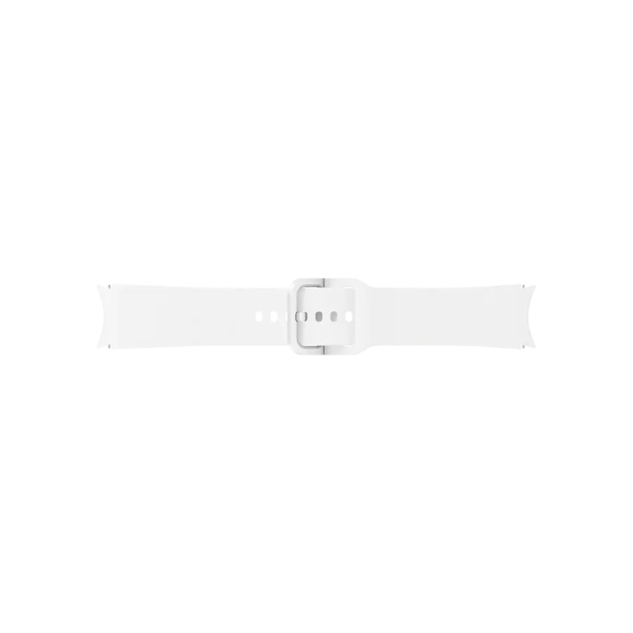 Samsung Watch 4 & 5 Kordon M/L Beyaz Saat ve Bileklik Aksesuarı